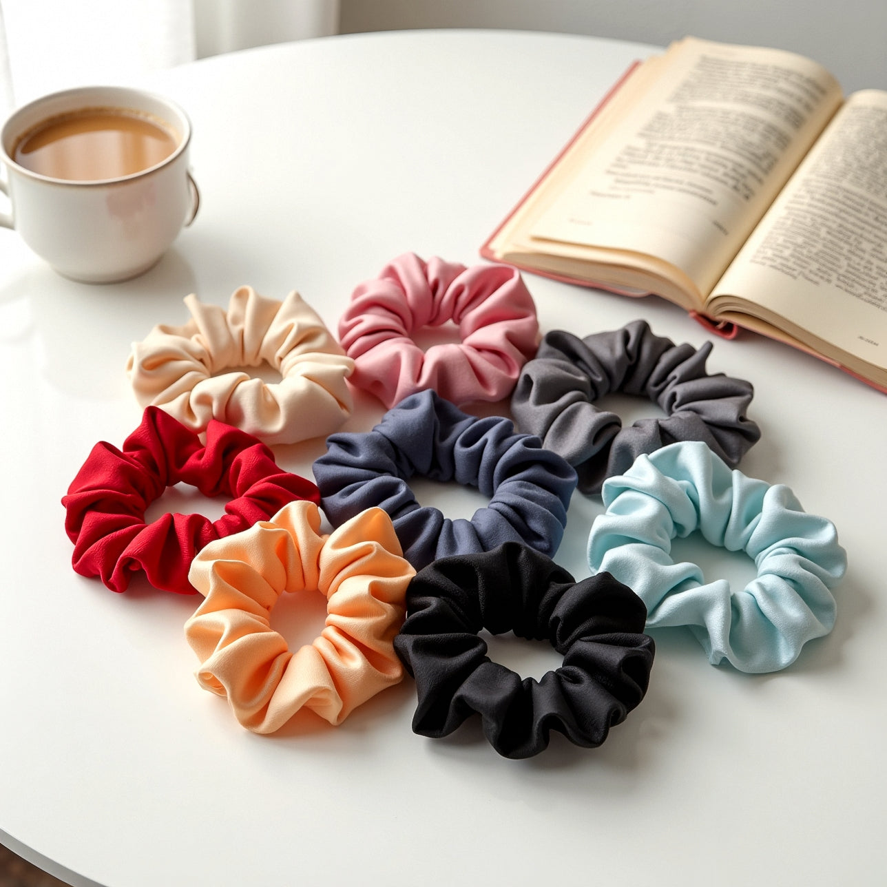 Premium Handcrafted Scrunchies – Soft & Stylish Hair Accessories
