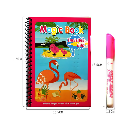 Quick Dry Reusable Magic Coloring Water Books