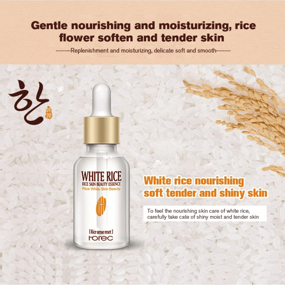 White Rice face serum