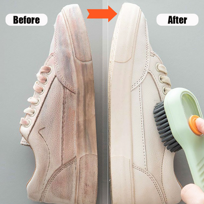 Playful Soap Dispenser Scrub Shoe Brush for Kids