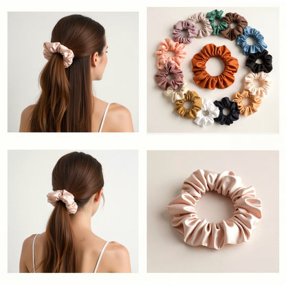 Premium Handcrafted Scrunchies – Soft & Stylish Hair Accessories