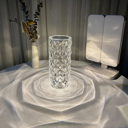 Crystal Diamond Table Lamp