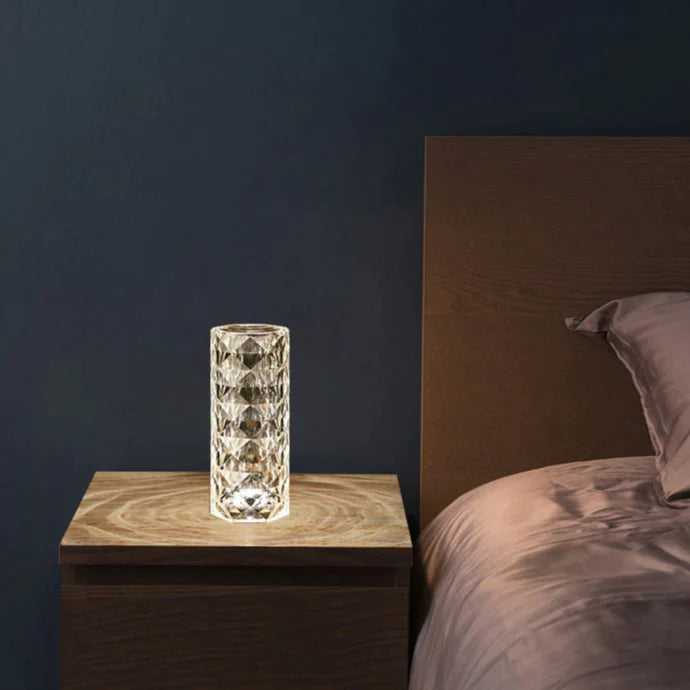 Crystal Diamond Table Lamp