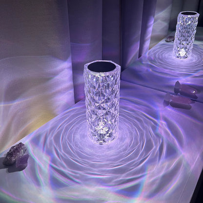 Crystal Diamond Table Lamp